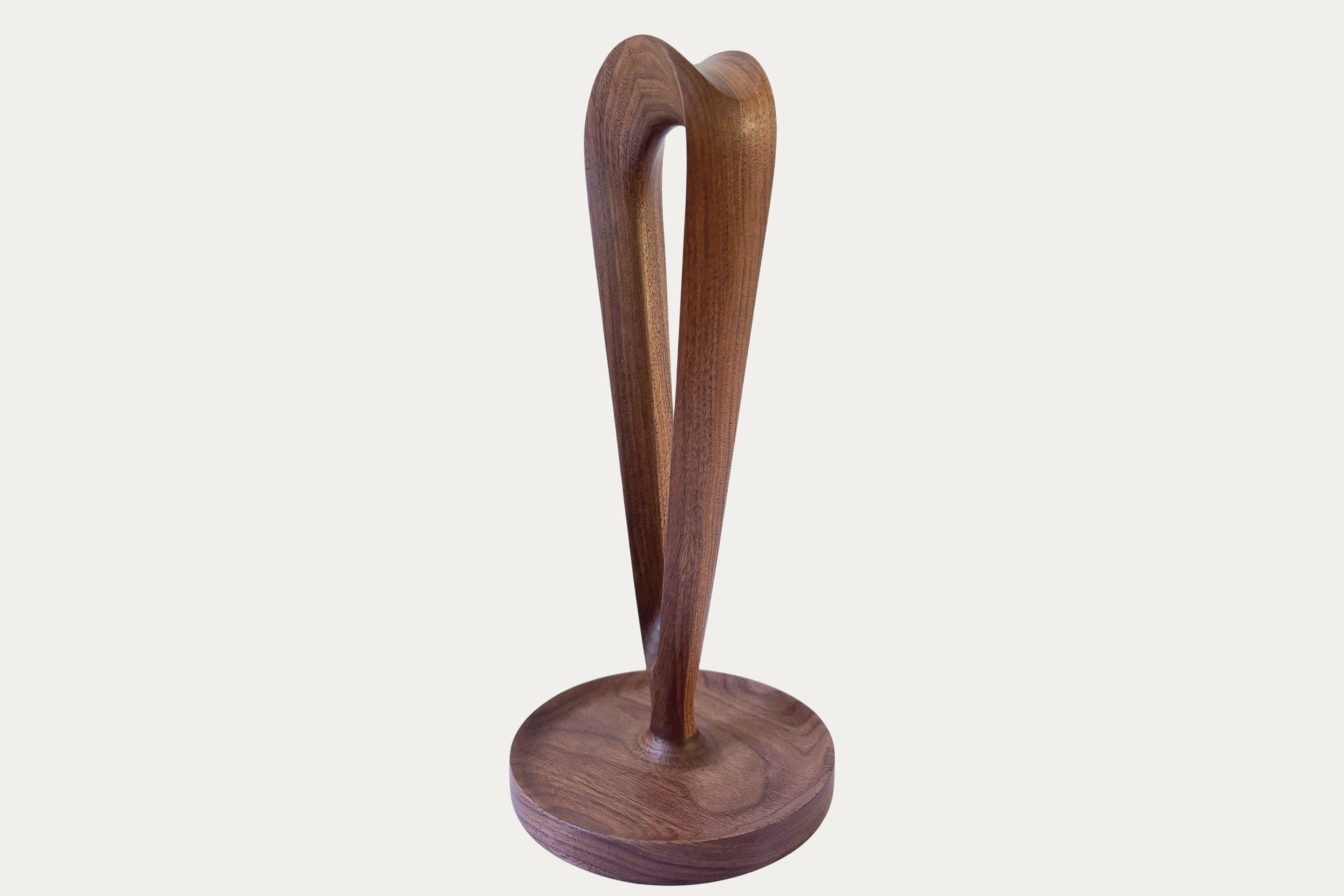 Solid Walnut Headphone Stand