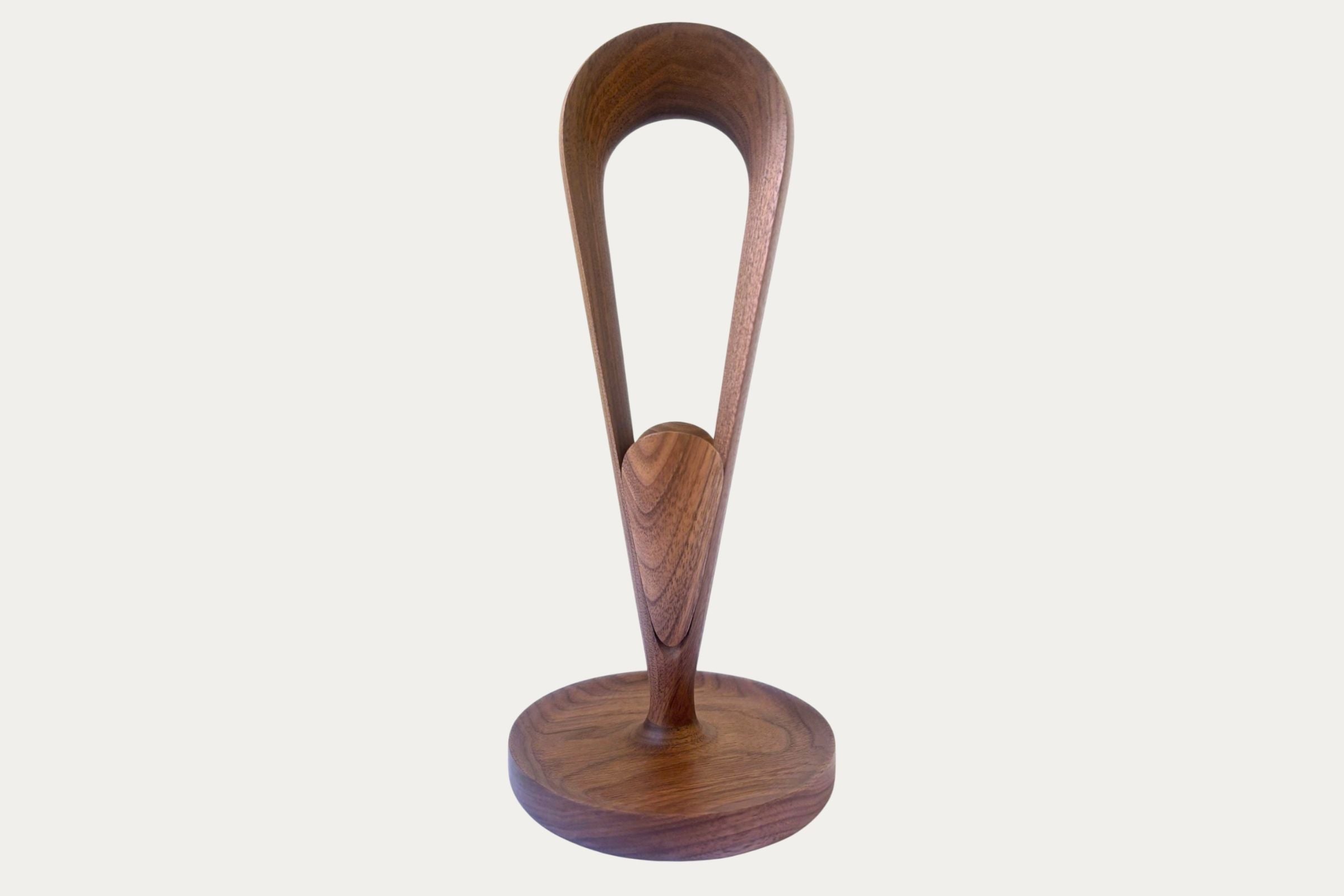 Solid Walnut Headphone Stand