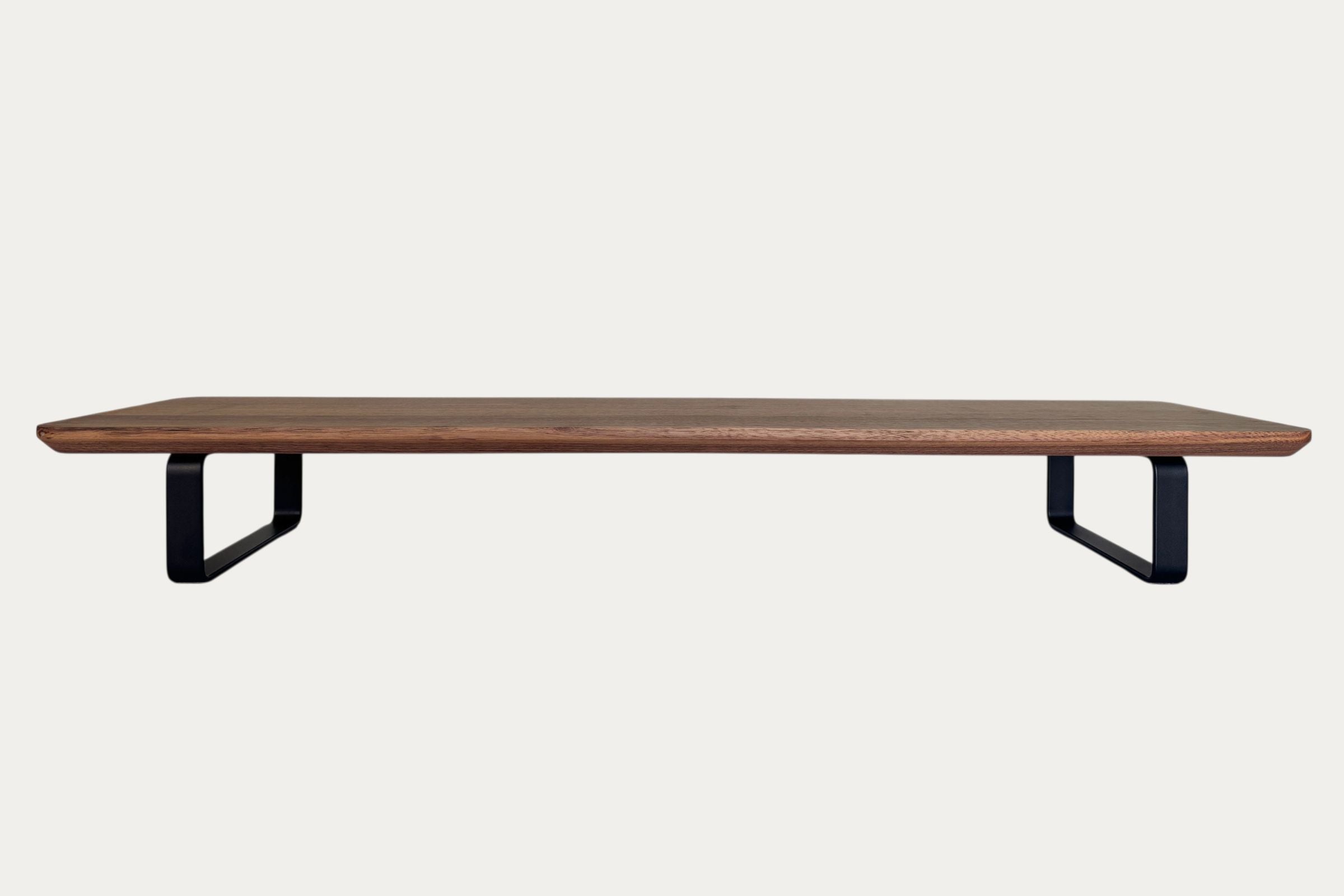 Solid Walnut Desk Shelf