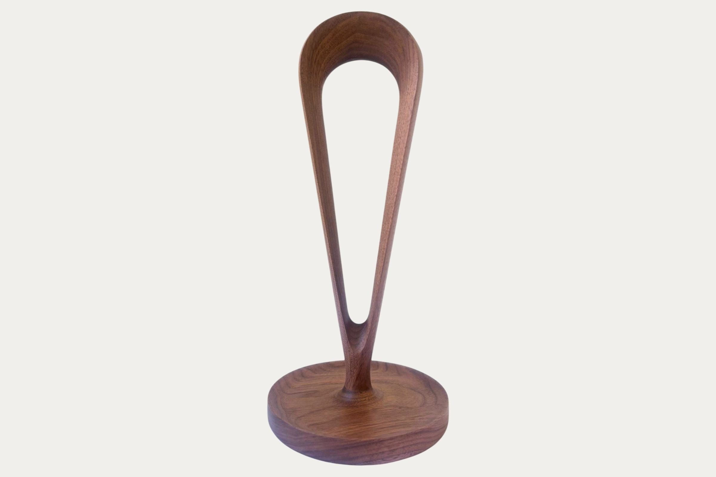 Solid Walnut Headphone Stand